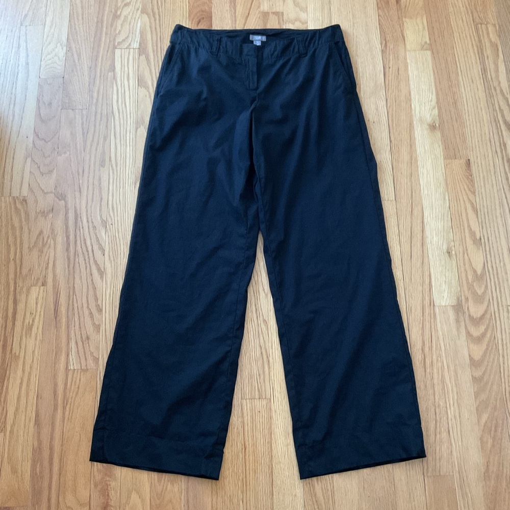 J. Jill linen pant ⭐️ stretch ⭐️ black ⭐️ size 8 petite